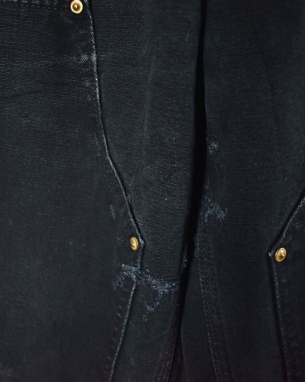 Black Carhartt Double Knee Carpenter Jeans - W34 L32