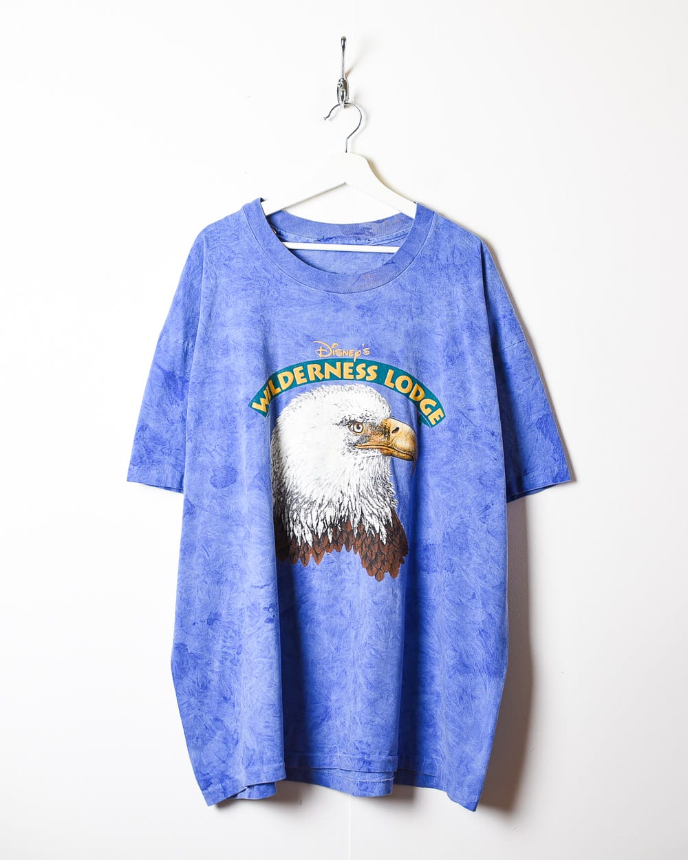 Blue Disney's Wilderness Lodge Eagle Dyed Single Stitch T-Shirt - XX-Large