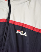 Black Fila Padded Jacket - Medium