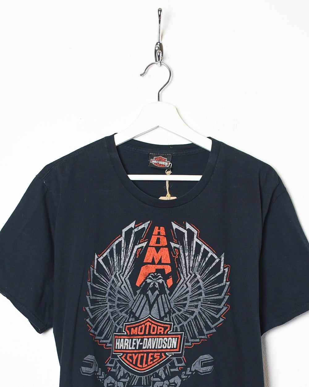 Black Harley Davidson HDMC Graphic T-Shirt - Medium