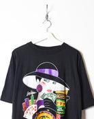 Black Las Vegas Jackpot Single Stitch T-Shirt - X-Large