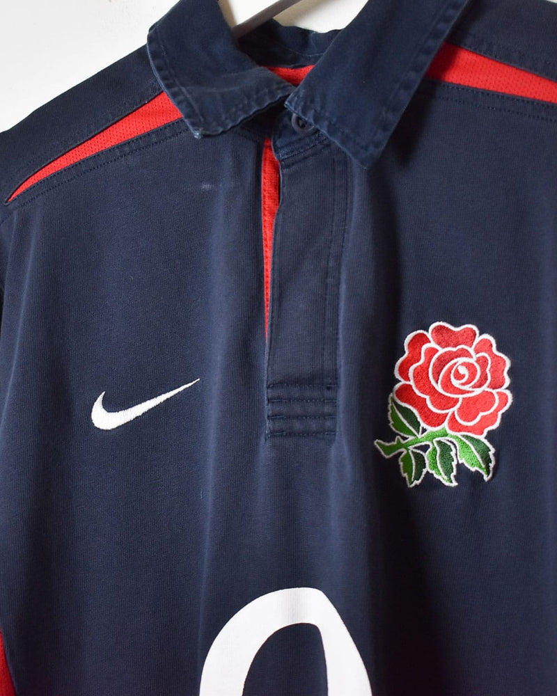 Navy Nike England Rugby team Rugby Shirt - Large