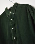 Green Ralph Lauren Corduroy Heavyweight Shirt - X-Large
