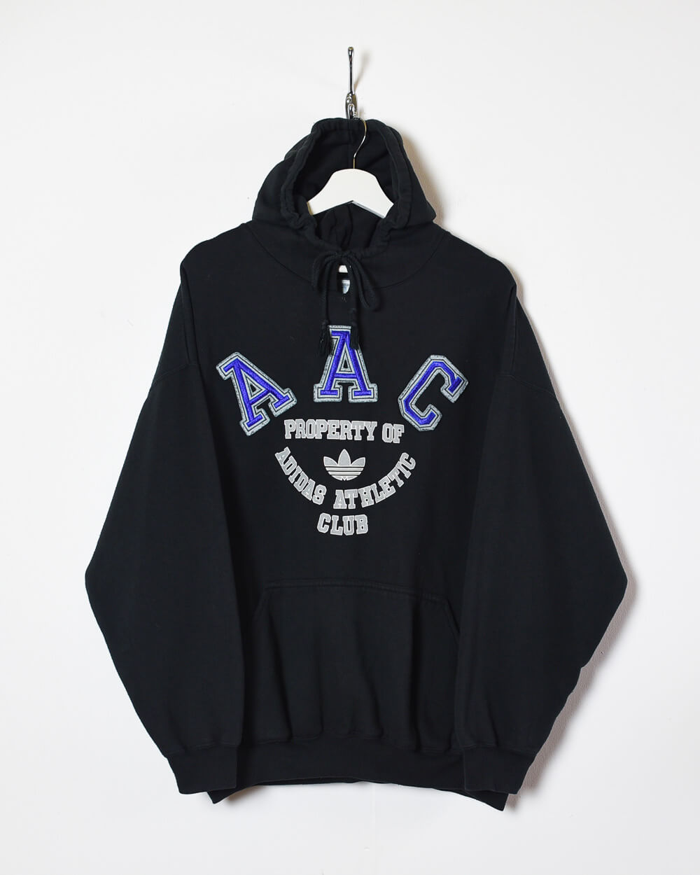 Black Adidas Athletic Club Hoodie - Large
