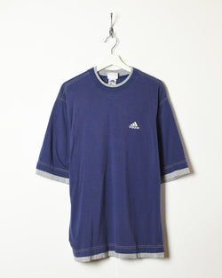 Vintage 00s Navy Adidas New York Yankees Polo Shirt - Large Cotton– Domno  Vintage