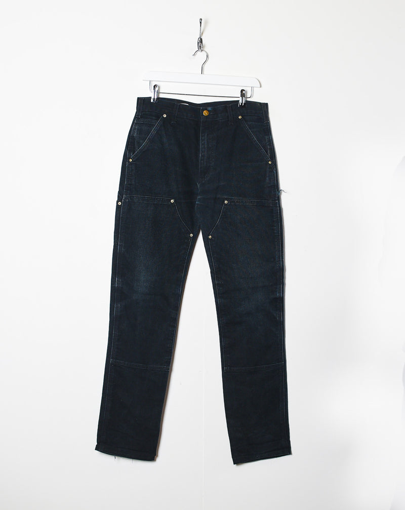 Black Carhartt Double Knee Carpenter Jeans - W30 L32