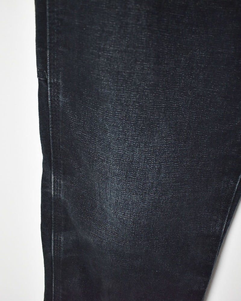 Black Carhartt Double Knee Carpenter Jeans - W30 L32