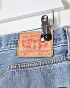 BabyBlue Levi's 501 Jeans - W32 L34