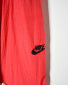 Red Nike Flight Tracksuit Bottoms - Large