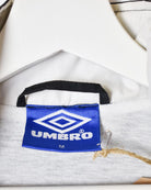 Black Umbro Windbreaker Jacket - Medium