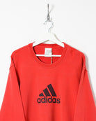 Red Adidas Sweatshirt - X-Large
