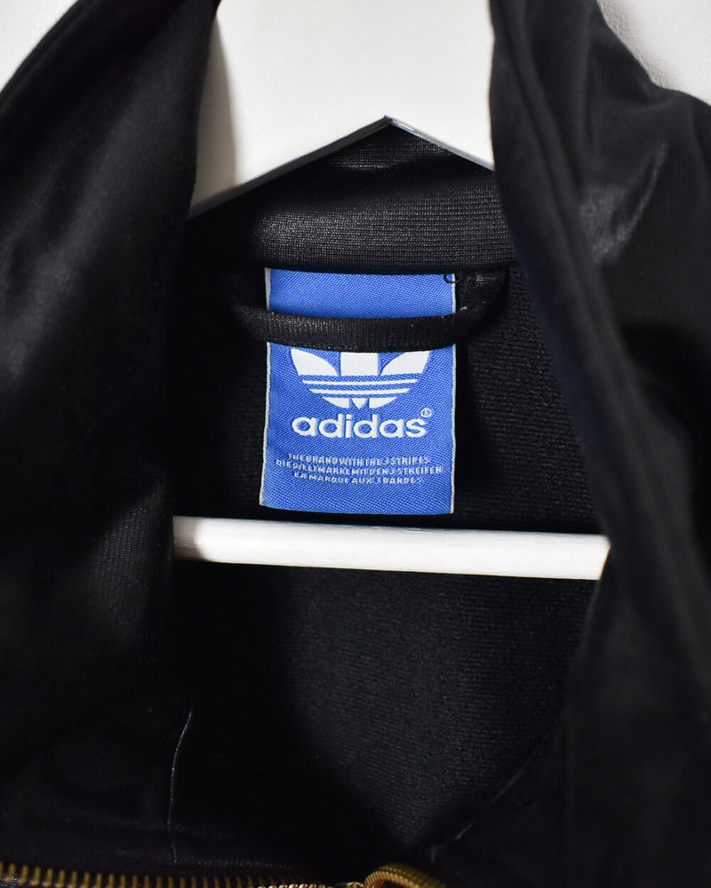 Black Adidas Chillie 96 Tracksuit Top - Medium