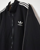 Black Adidas Windbreaker Jacket - X-Large