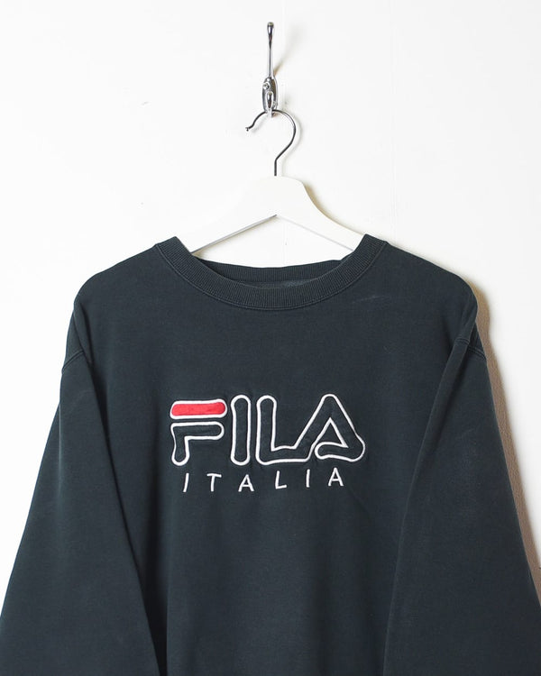 Black Fila Italia Sweatshirt - Small