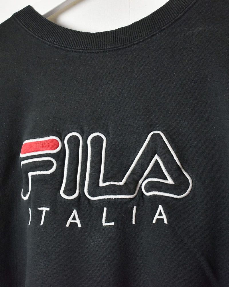 Black Fila Italia Sweatshirt - Small