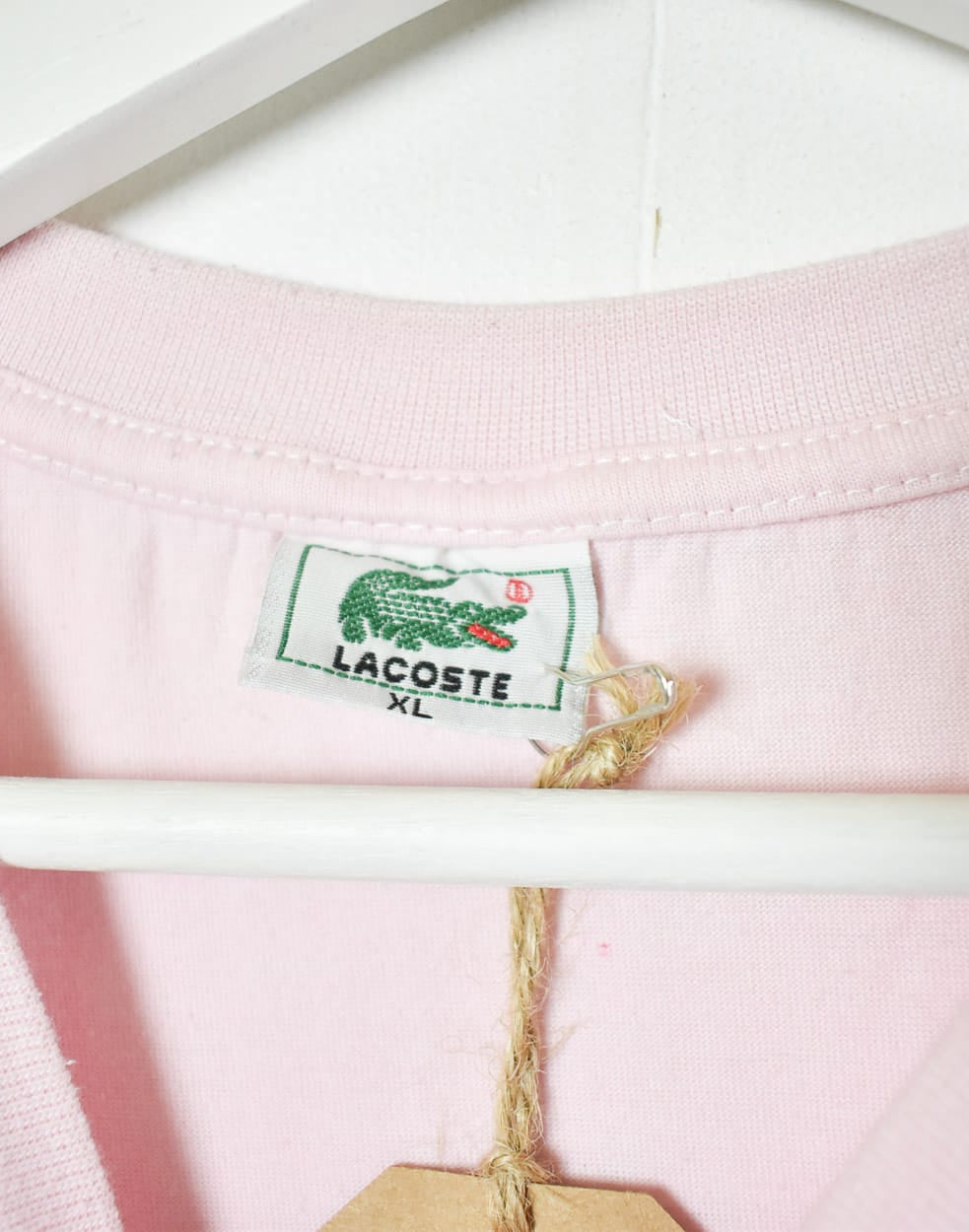 Pink Lacoste T-Shirt - Small