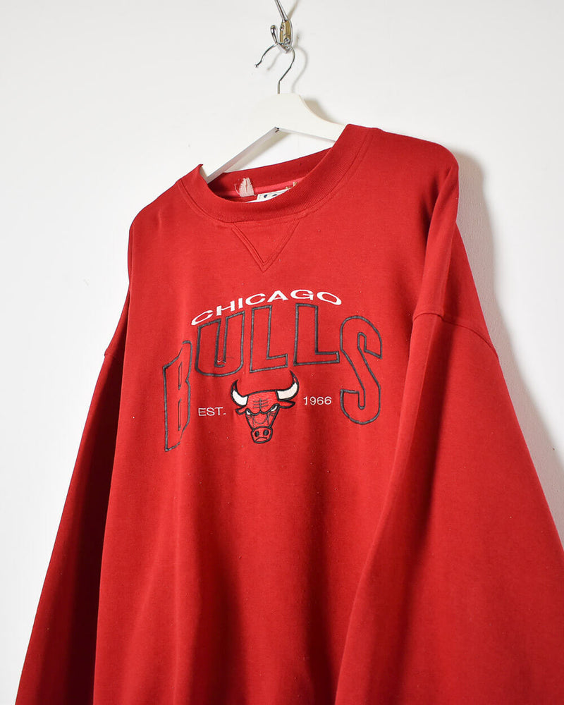 Vintage 90s Cotton Mix Red Lee Chicago Bulls Sweatshirt - XX-Large– Domno  Vintage