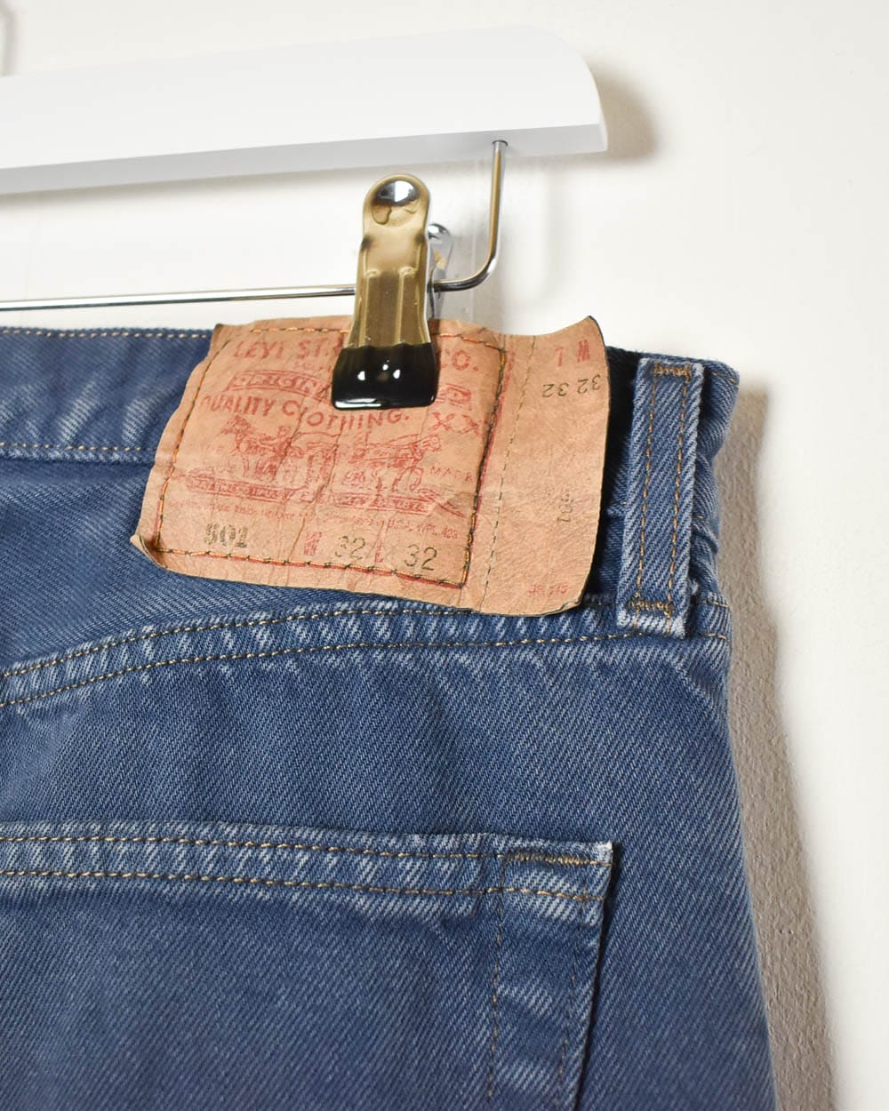 Navy Levi's 501 Jeans - W32 L32