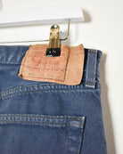 Navy Levi's 501 Jeans - W32 L32
