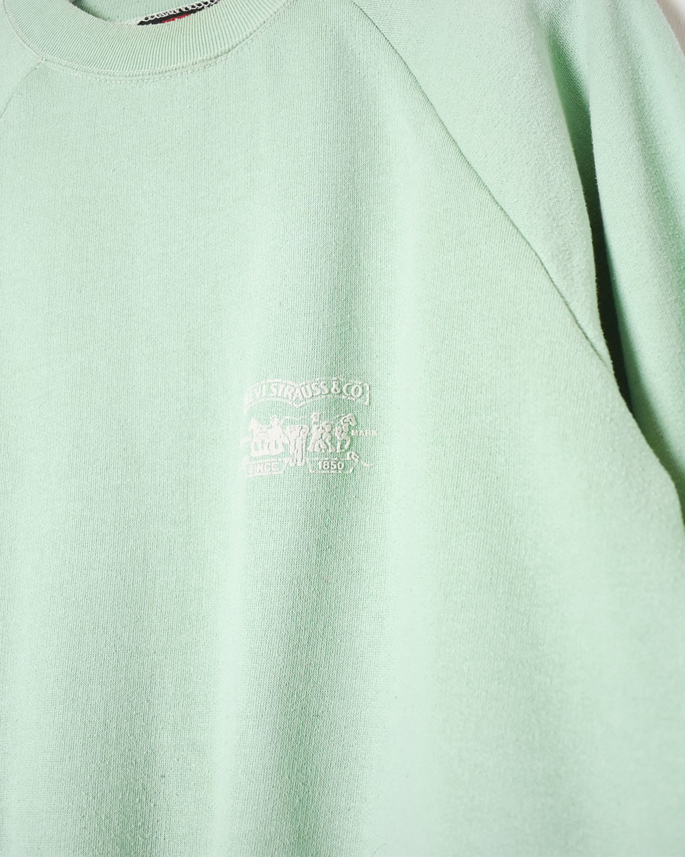 Green Levi's Sweatshirt - Medium