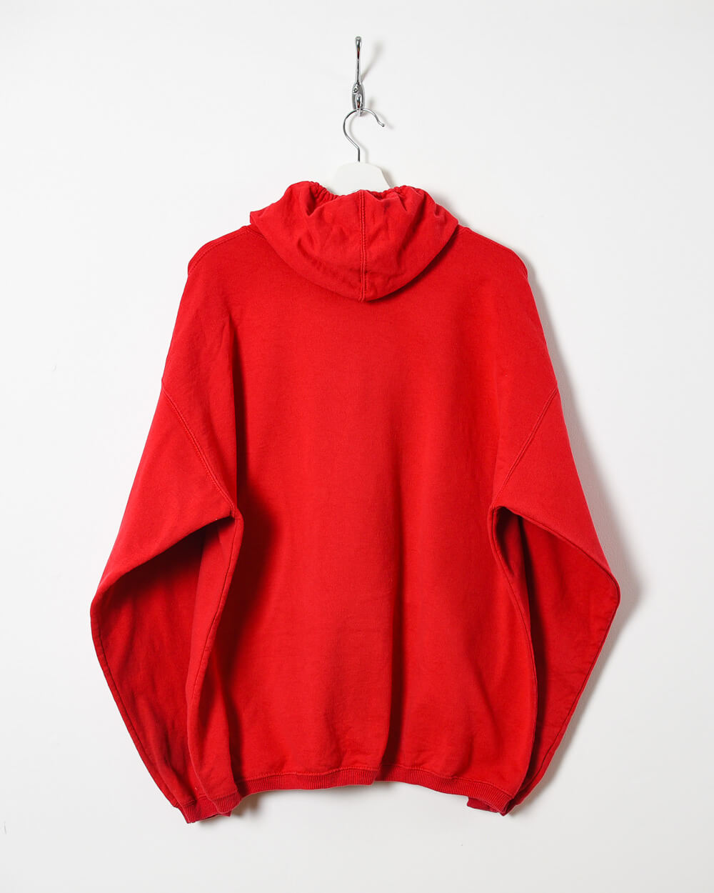 Plain Red Hoodie Size L : : Fashion
