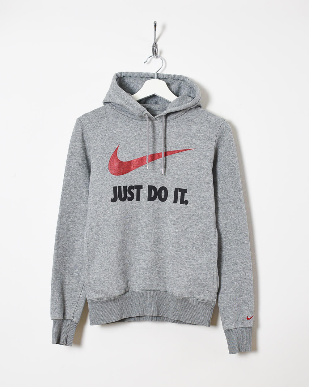 Stone Nike Women's Just Do it Hoodie - Small 