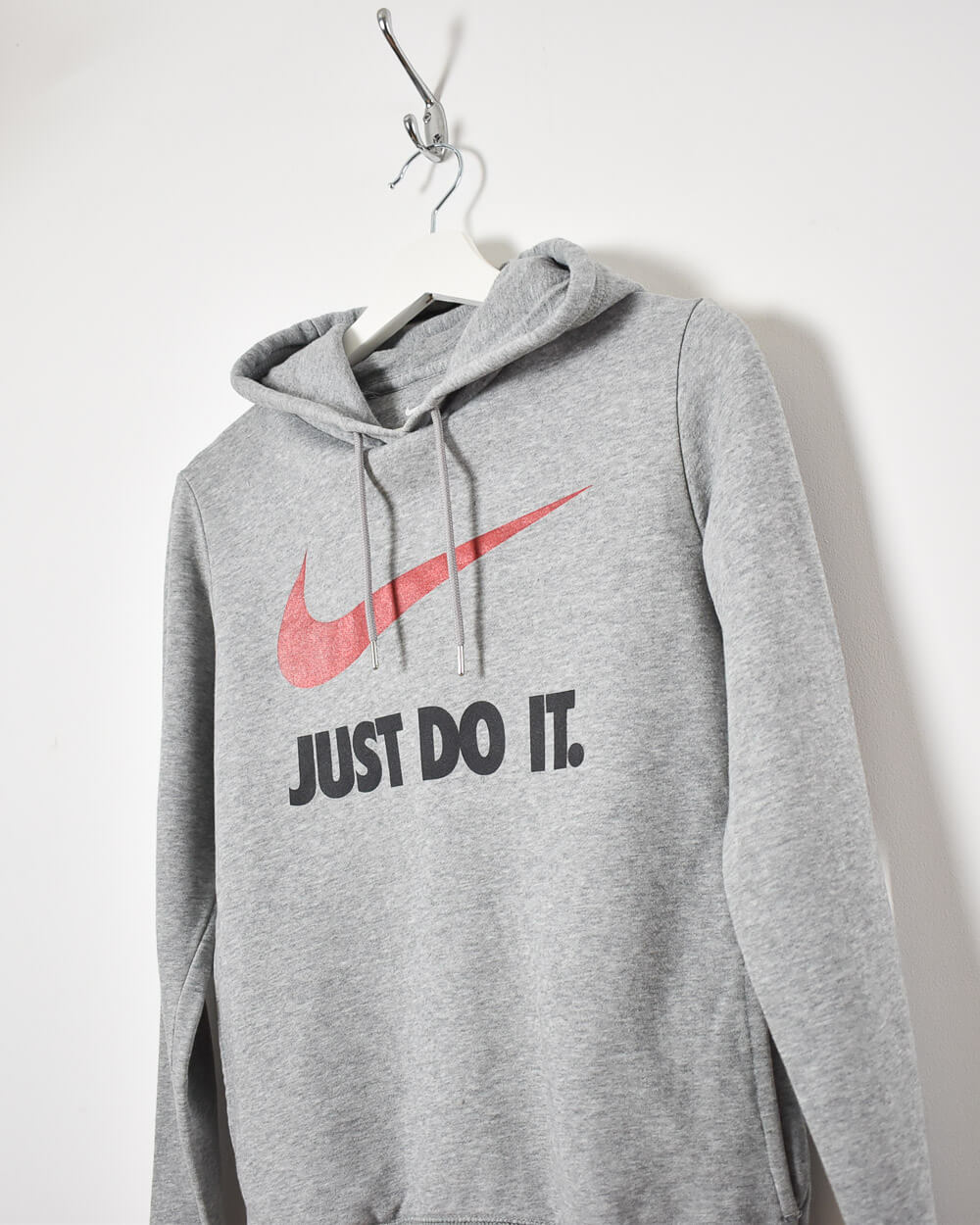 Stone Nike Women's Just Do it Hoodie - Small 