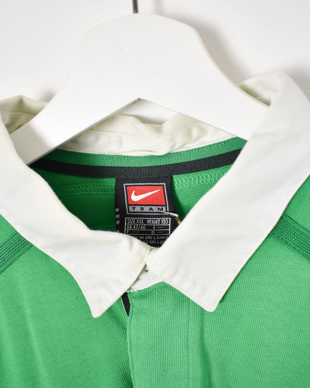 Green Nike Team Ireland Rugby Shirt -  XX-Large