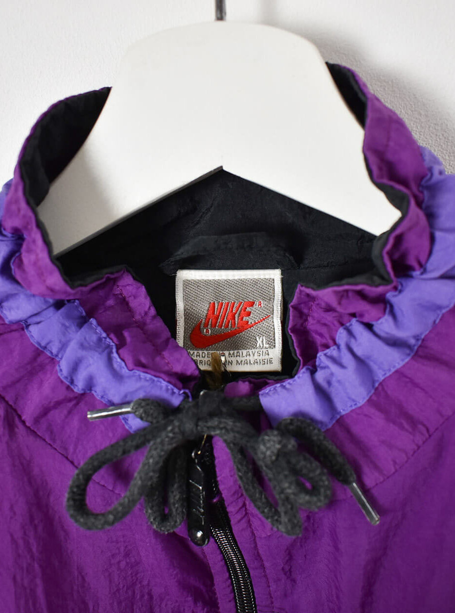 Black Nike Shell Jacket - X-Large
