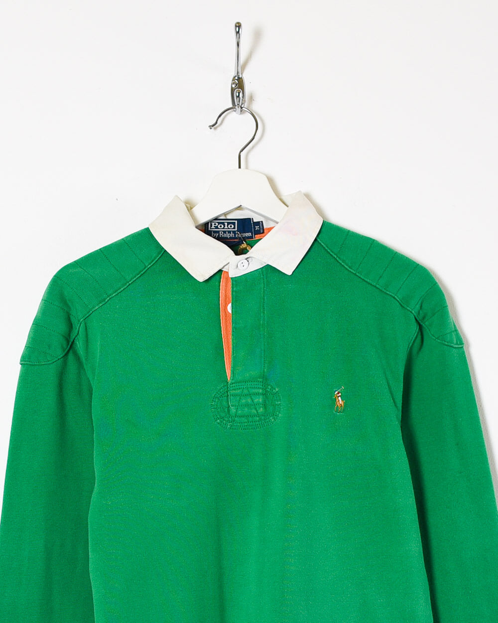 Green Ralph Lauren Rugby Shirt - Medium