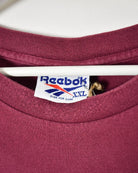 Maroon Reebok T-Shirt - XX-Large