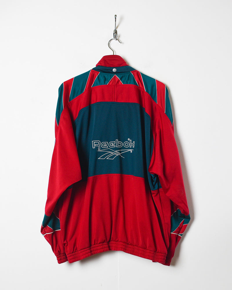 Red Tracksuit Top - Domno Vintage