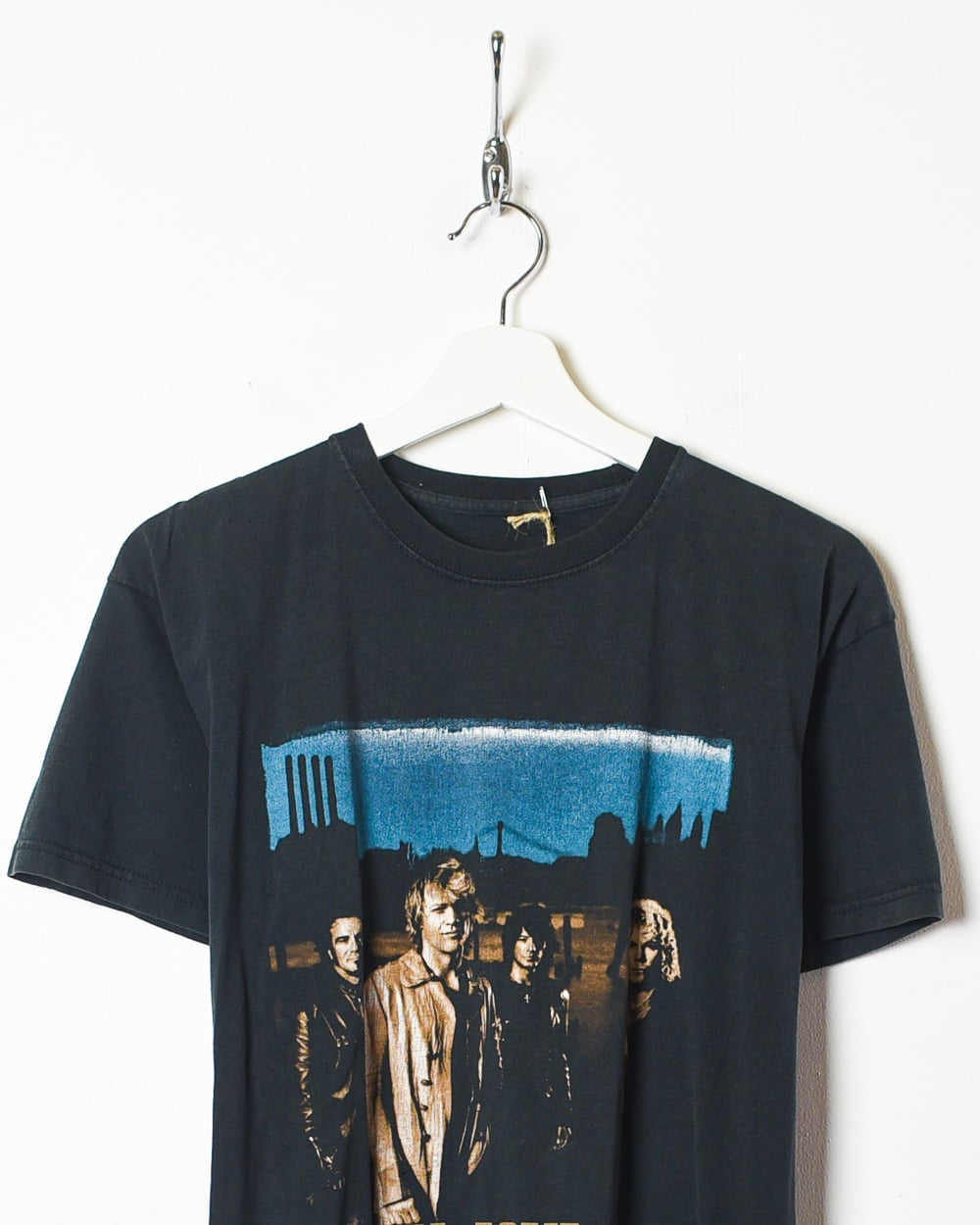 Black Bon Jovi Have A Nice Day Graphic T-Shirt - Medium