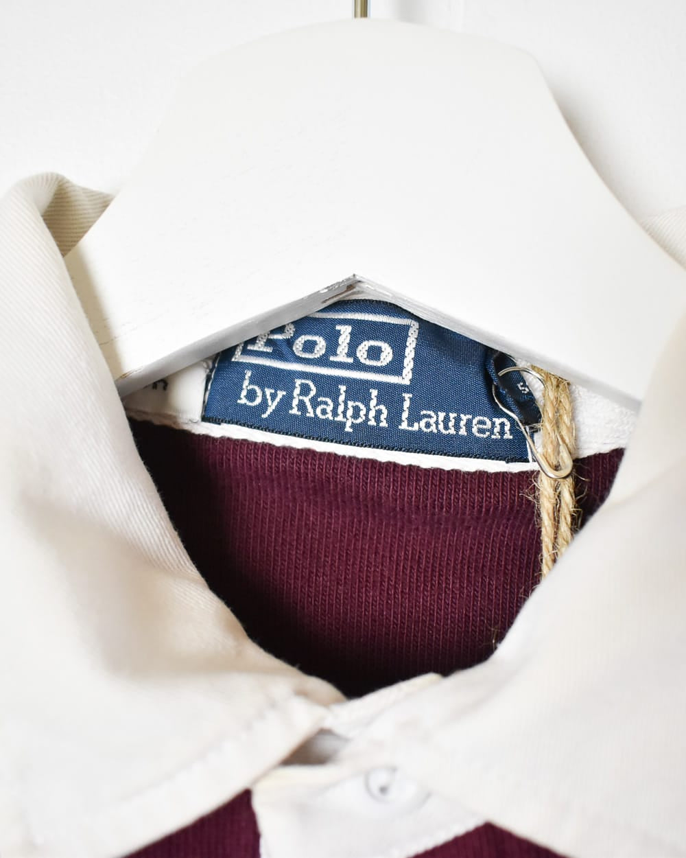 Maroon Polo Ralph Lauren Rugby Shirt - Small