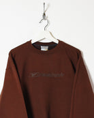 Brown Reebok Sweatshirt - Small