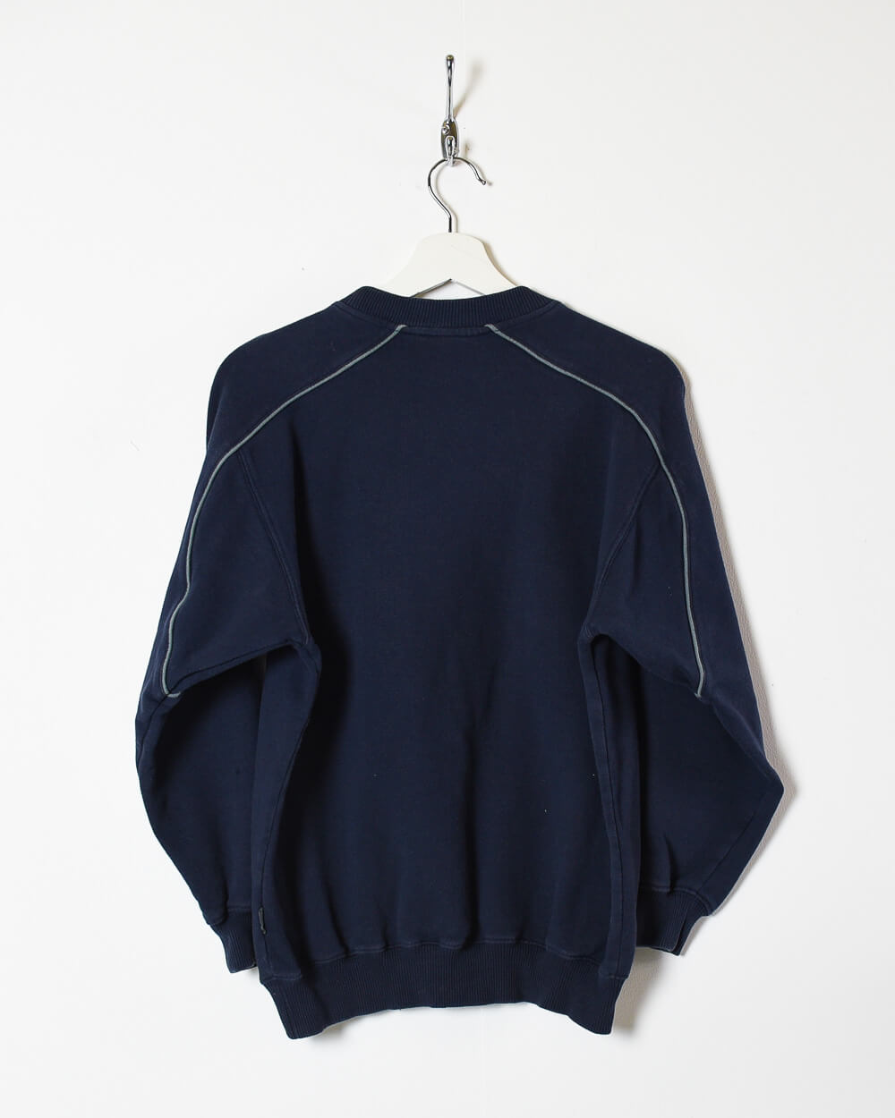 Navy Adidas Women's Sweatshirt - Medium