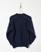 Navy Adidas Women's Sweatshirt - Medium
