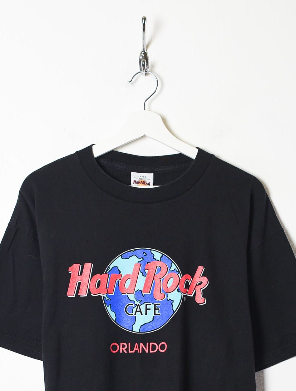 Black Hard Rock Café Orlando T-Shirt - X-Large