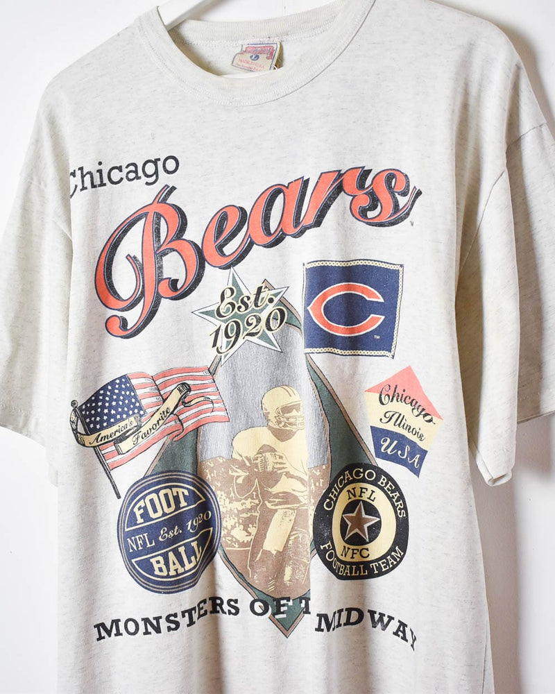 Vintage 90s Chicago BEARS Football Jersey Mesh Tee XL Champion 