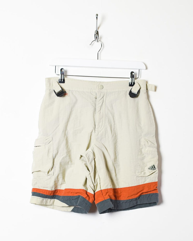 Neutral Adidas Cargo Shorts - Small