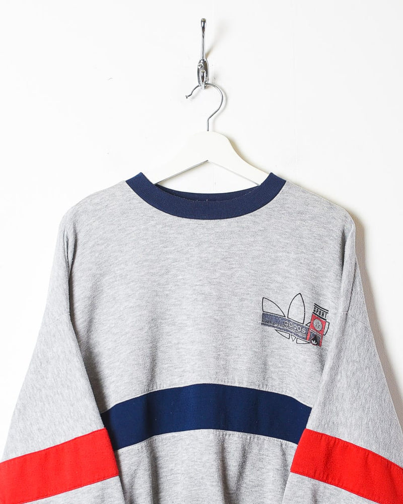 Stone Adidas Sport Sweatshirt - Small