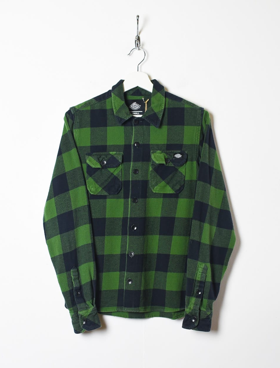 Green Dickies Flannel Shirt - X-Small