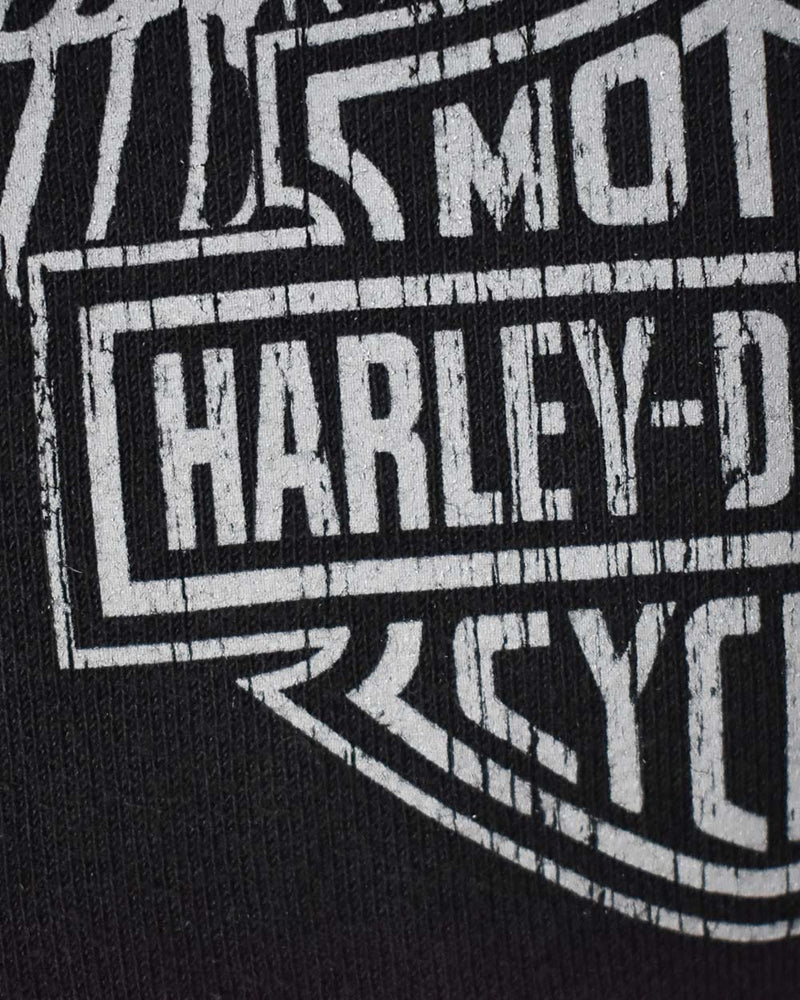 Black Harley Davidson Sweatshirt - X-Large