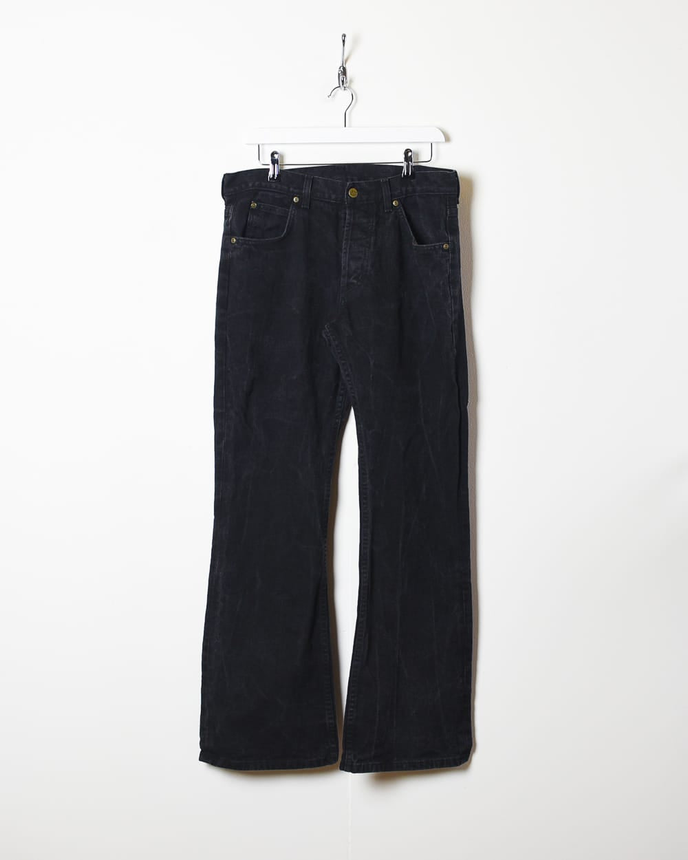Black Lee Bootcut Jeans - W34