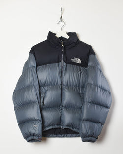 Vintage 90s Grey The North Face Nuptse 700 Down Puffer Jacket
