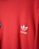 Red Adidas FISA World Rowing Championship 1998 Koln Sweatshirt - Large