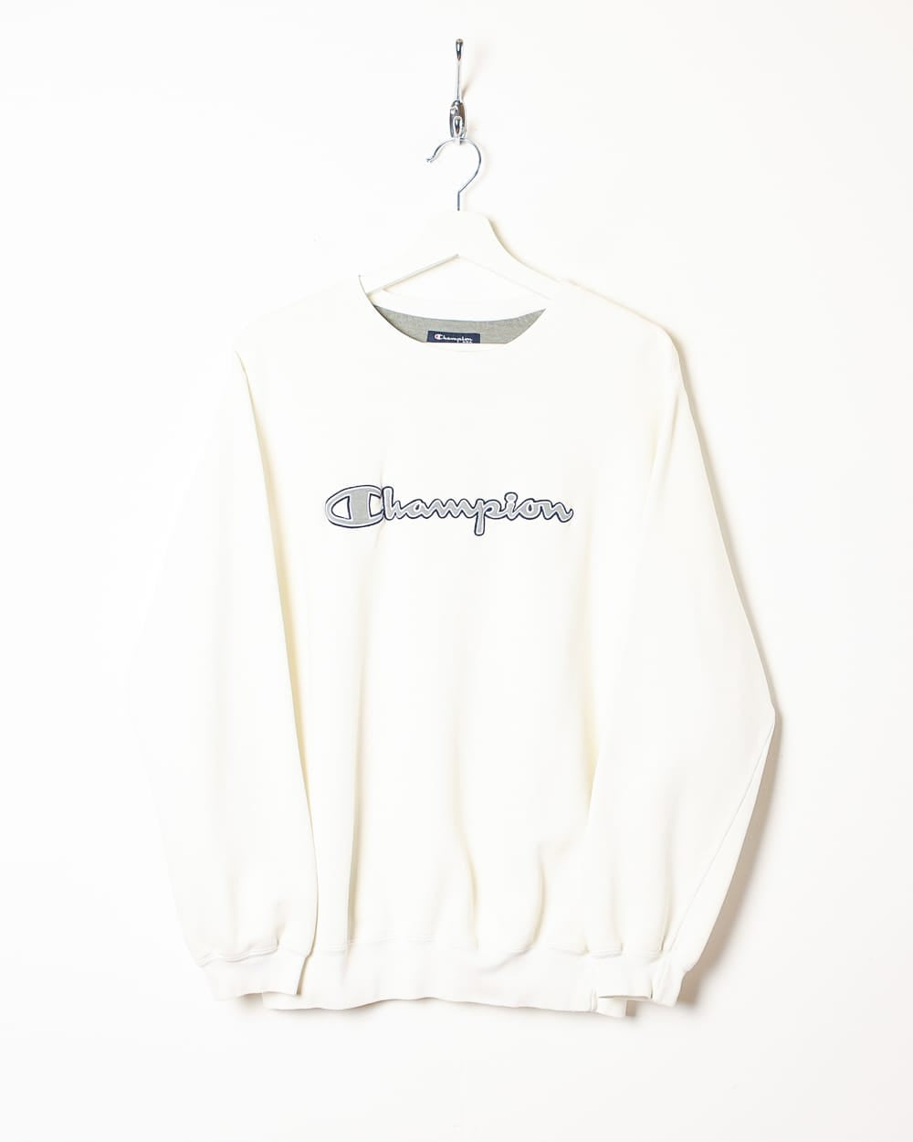 White Champion Sweatshirt - Small