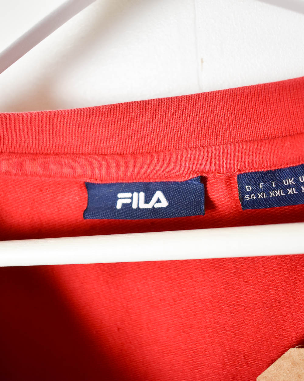 Red Fila Italia Sweatshirt - Large