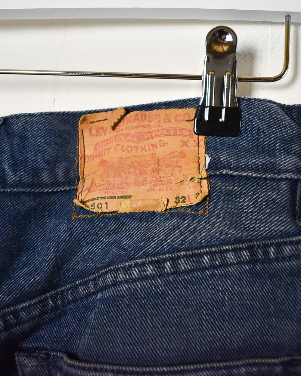 Navy Levi's USA 501 Jeans - W30 L32
