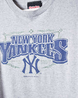 Vintage 90s Stone New York Yankees Graphic T-Shirt - Large Women's Cotton–  Domno Vintage